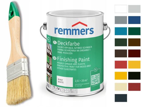 REMMERS Deckfarbe für Holz VIELE FARBEN 2,5L