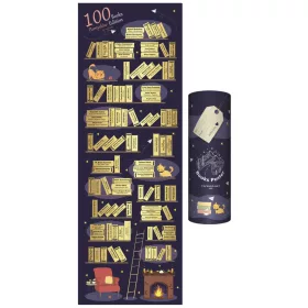  SCRATCH POSTER 100 BÜCHER zum Lesen GESCHENK
