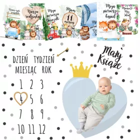  Abrakadabrakids Decke 100 x 75 cm weiß