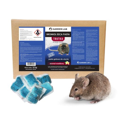  BROMIOL-PASTE, STARKES GIFT FÜR MÄUSE UND RATTEN, 10 KG
