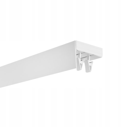 Deckenschienen 2-läufige Gardinenstange mit Abdeckung 440 PVC-Deckenschiene