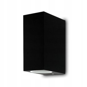  Kwazar Luminaire Gartenwandleuchte schwarz GU10 0 W