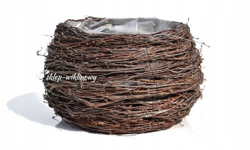  Birken-Blumentopf Wicker Shop 25 x 15 cm