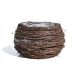  Birken-Blumentopf Wicker Shop 25 x 15 cm