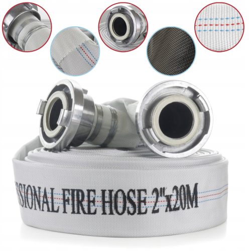  Feuerlöschschlauch-Sprinklerpumpe 2 Zoll 52 mm 20 m W