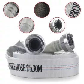  Feuerlöschschlauch-Sprinklerpumpe 2 Zoll 52 mm 30 m W