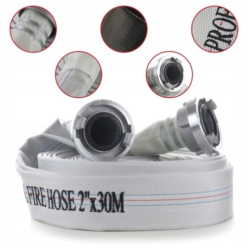  Feuerlöschschlauch-Sprinklerpumpe 2 Zoll 52 mm 30 m W