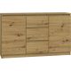  TopEshop 2D3S ARTISAN KPL Kommode 120 x 40 x 75 cm matte Artisan-Eiche