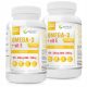OMEGA-3 1000mg EPA330 DHA220 + Vitamin E von Wish Pharmaceutical