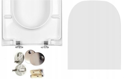  Ramm GAP Toilettensitz, weißer Duroplast
