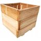  Blumentopf 30 cm x 30 x 29 cm, Holz, Braun- und Beigetöne