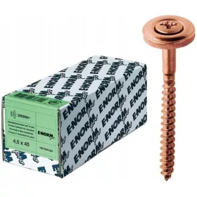 PZ A2 Farmschrauben, Kupfer, 4,5x35mm, 100 Stk