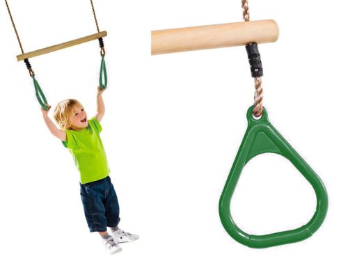 Spielplätze im Garten Just Fun Gymnastiktrapez, grün