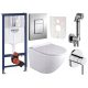 Reihe Unterputz-WC-Set