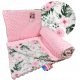  GROSSE Decke mit Kissen 100x75 Minky-Baumwollsamt