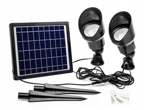  Capral CH 01-4A eingebettete Solarlampe, schwarz, 29 cm