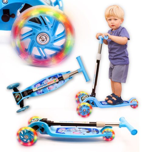  Dreirädriger Roller I Love Toys AS2LED blau