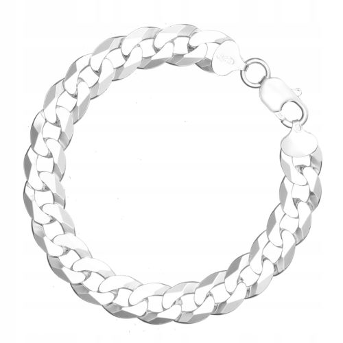  RÜSTUNGSARMBAND 21cm 10 mm 925 SILBER