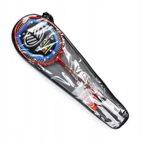 Ein Satz Schläger mit einem Federball ROX 2007ST