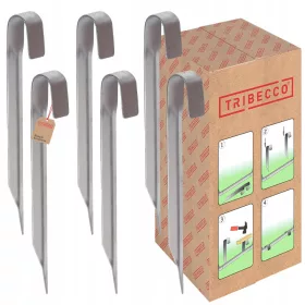 Tribecco KWT 02 Trampolinanker 3 mm Silber, 6 Stück