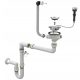 AUTOMATISCHER EINZELBASTER-WANDSIPHON FÜR DAS WASCHBECKEN