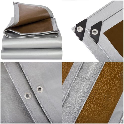 Dicke, wasserdichte und frostbeständige Planen Plane 210 g/m² 3 x 3 m