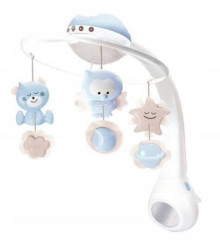  Infantino Musikkarussell mit 3in1 blauer Projektion