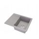Brado DONZO Einbeckenspüle Siphon Chrom-Granit-Grautöne