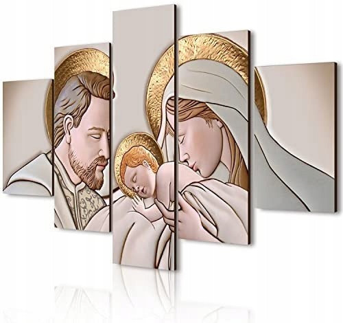 MODERNES GEMÄLDE HEILIGE FAMILIE 66x115cm FÜR HOCHZEIT