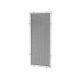  Maßgeschneidertes Fenster-Moskitonetz 100x145 SET, weiß