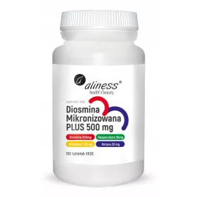   Mikronisierte Diosmin Plus 500 mg – 100 Tabletten mit Vitamin C und Hesperidin