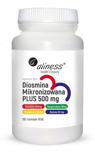 Mikronisierte Diosmin Plus 500 mg – 100 Tabletten mit Vitamin C und Hesperidin