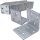 Domax KM1 Montagewinkel 40x40x40 mm 50 Stück