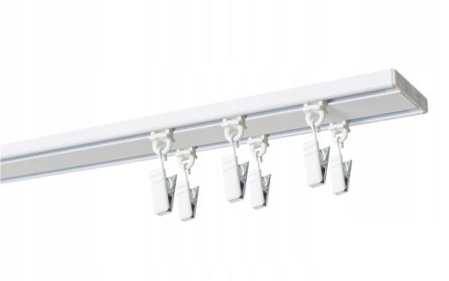 Deckenschienen DOPPELDECKENSCHIENE 320 cm mit SLIM-Clips