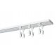 Deckenschienen DOPPELDECKENSCHIENE 320 cm mit SLIM-Clips