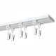 Deckenschienen DOPPELDECKENSCHIENE 350 cm mit SLIM-Clips