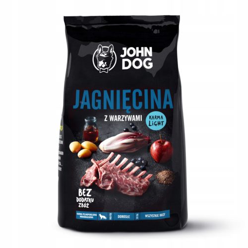 John Dog Trockenfutter für Lamm, 3 kg