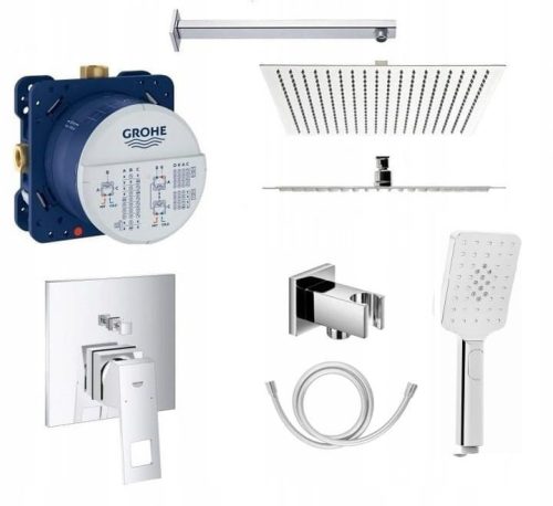Aufputzelement zur Montage der Grohe Eurocube Badewannenarmatur + 6 weiteren Produkten