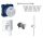 Aufputzelement zur Montage der Grohe Eurocube Wannenarmatur + 5 weitere Produkte