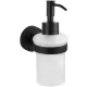  Mexen manueller wandmontierter Seifenspender 180 ml schwarz