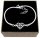  Eve-Armband 20 cm silbernes Herz