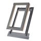 Fenster DACHFENSTER 78x140 Holz mit Kragen