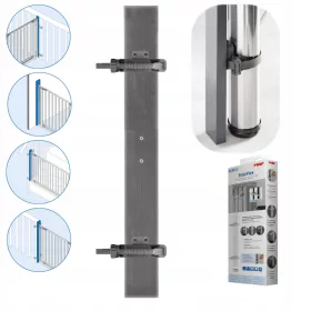    Türgeländer, Treppen Reer Accessoires in den Farbtönen Grau und Silber