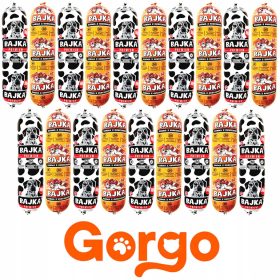  19x1kg BAJKA Hundefutter 80% Fleischmischung + GRATIS