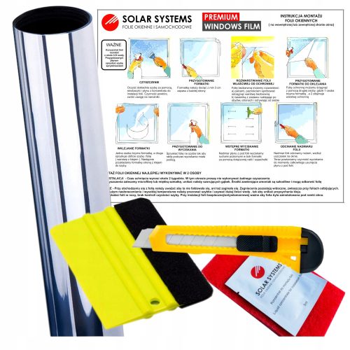 Folien für Glas und Fenster Solar Systems Außenwärmedämmfolie 50x75 cm