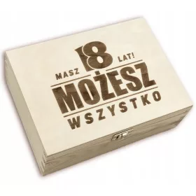  Geschenkbox zum 18. Geburtstag