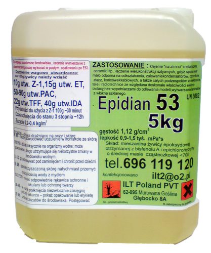 Epidian Epoxidharz 5 kg farblos