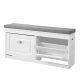  Schuhschrank mit Sitz SoBuy 104 x 52 x 24 cm weiß