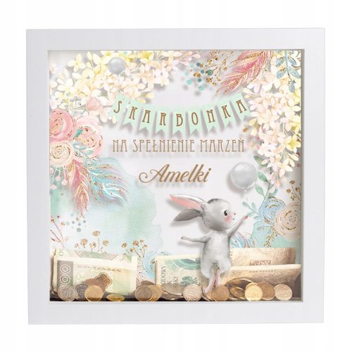 Coole, lustige Gadgets 3D-SPARSCHWEIN, PERSONALISIERTES Hasengeschenk