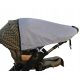  Bomix Kinderwagenschirm, 67 cm, grau